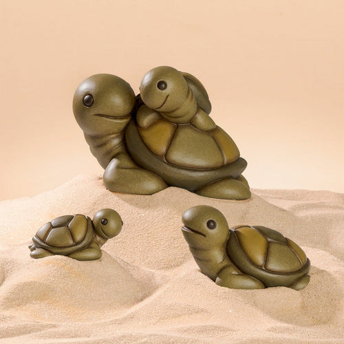 Tartaruga Rita in ceramica, media
