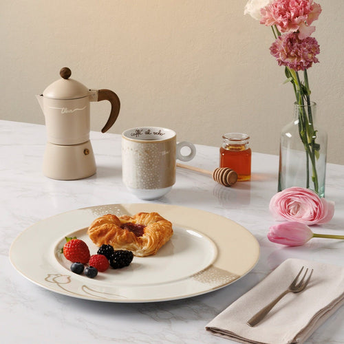 Piatto grande in porcellana, Pure Elegance