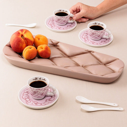 Centrotavola in ceramica Plumé, medio