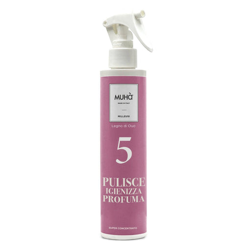 Spray Pulisci e Profuma Legno di Oud