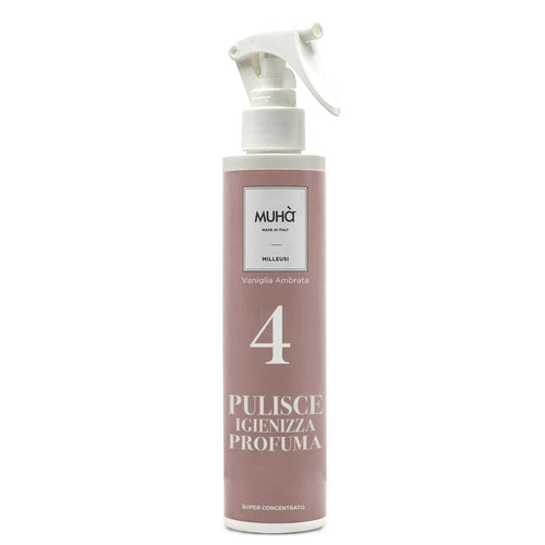 Spray Pulisci e Profuma Vaniglia Ambrata