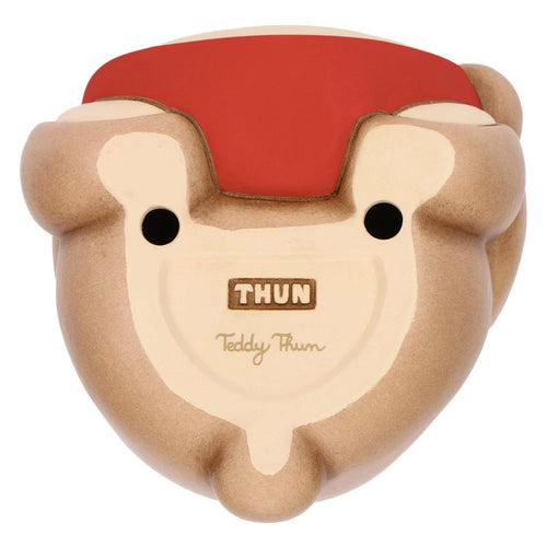 Teddy con cuore in ceramica, medio
