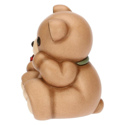 Teddy con coccinella in ceramica, medio
