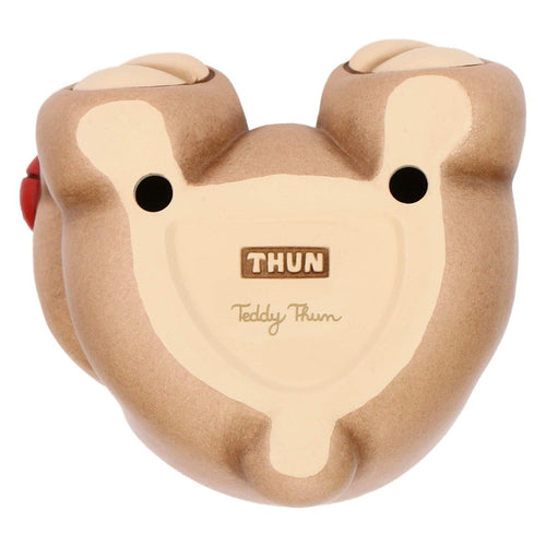 Teddy con coccinella in ceramica, medio