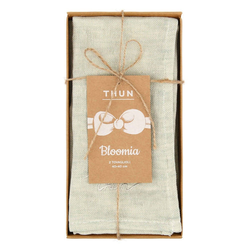 Set 2 tovaglioli in cotone Bloomia
