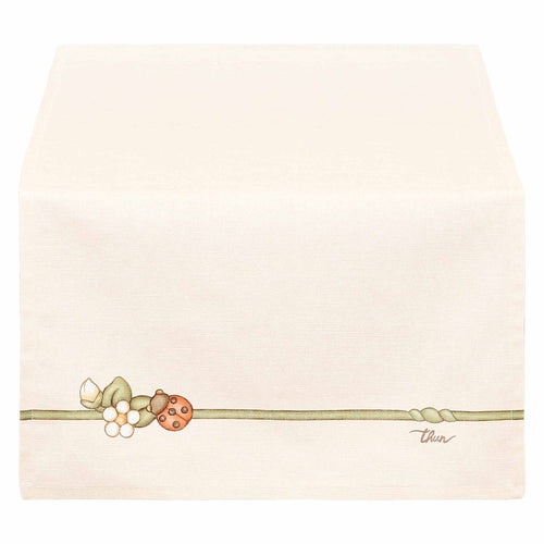 Runner in cotone Country Bloom