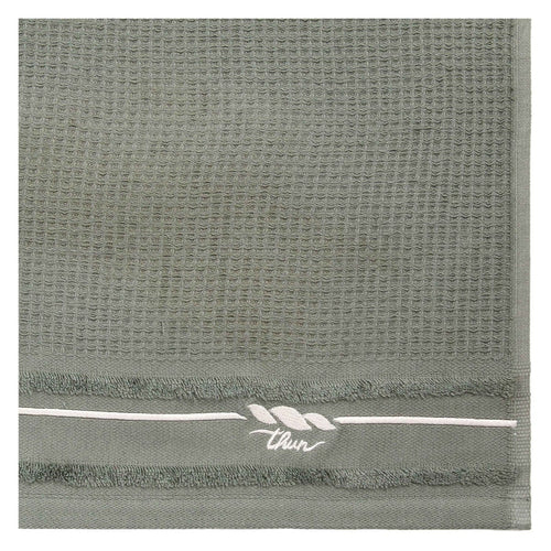 Set 2 asciugamani Country Bloom, verde