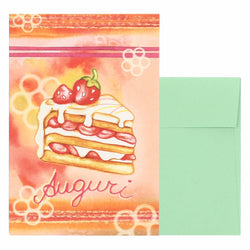 Biglietto d'auguri "Auguri"