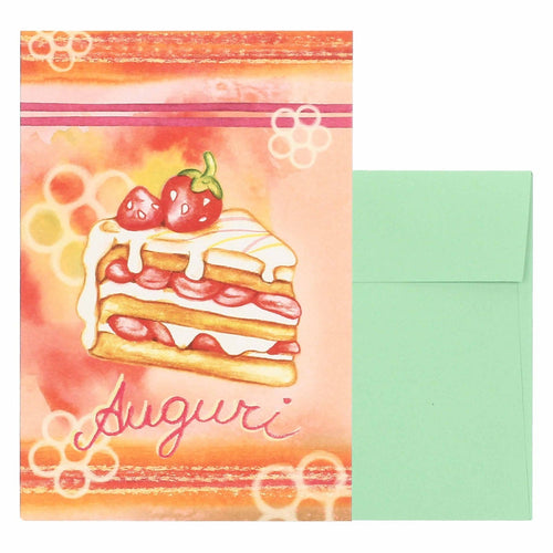 Biglietto d'auguri "Auguri"