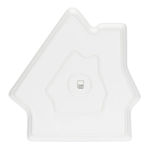 Piatto a forma di casetta in porcellana Thunland - THUN T10610571P00