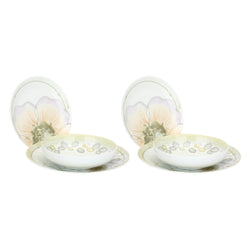 Set 2 posti tavola in porcellana Bloom