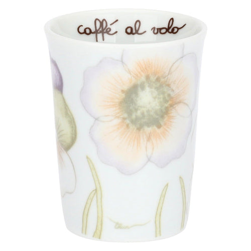 Set 6 caffeini in porcellana Bloom