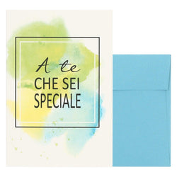Biglietto d'auguri "A te che sei speciale"
