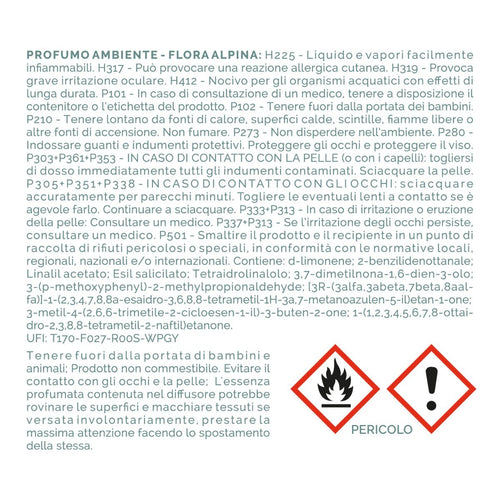 Refill per campana profumatore ambienti, Flora Alpina