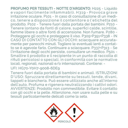 Spray per tessuti Notte D'Argento