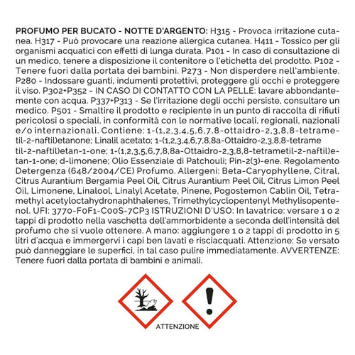 Profumo per bucato Notte D'Argento