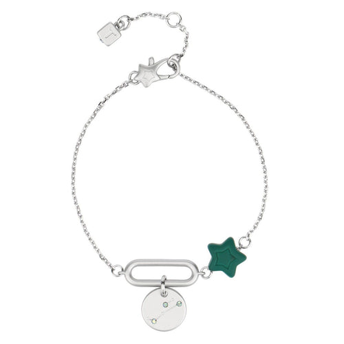 Bracciale con stella e pendente "Toro"