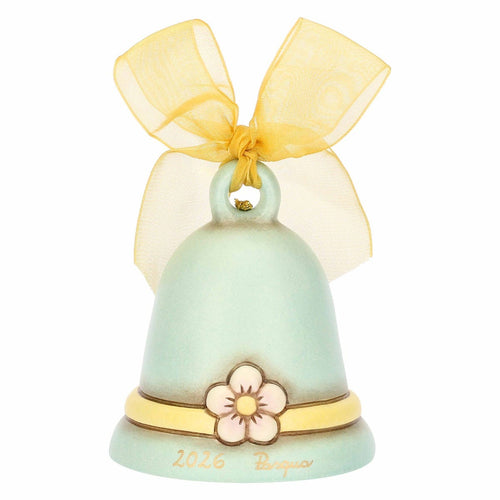 Campanella Limited Edition in ceramica Incanto di Pasqua 2026, azzurra