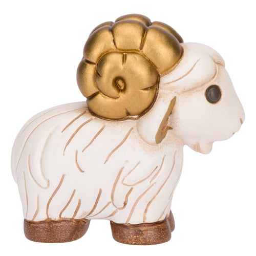 Ariete in ceramica Presepe Classico
