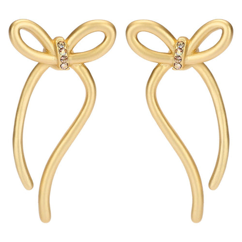 Orecchini pin fiocco