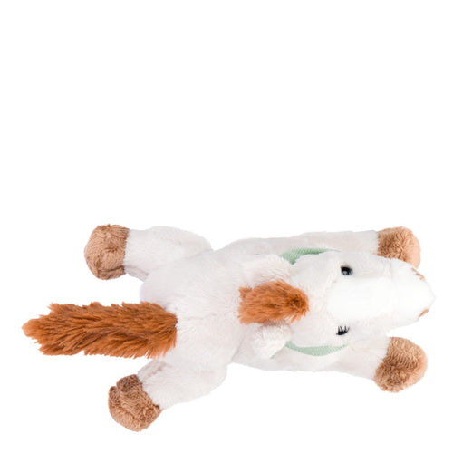 Set peluche cavallo con copertina tricot Dolce Fattoria