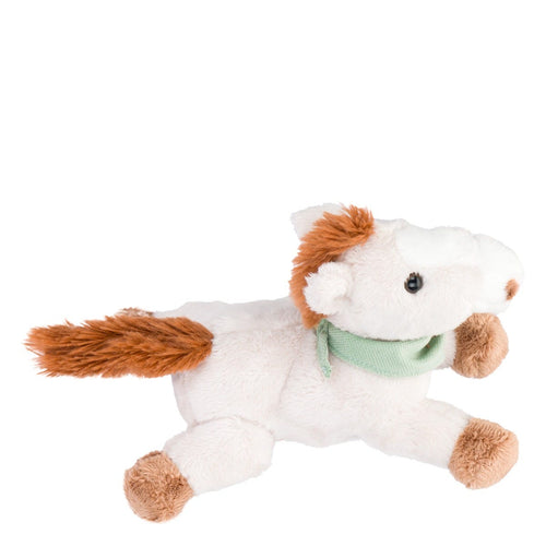 Set peluche cavallo con copertina tricot Dolce Fattoria