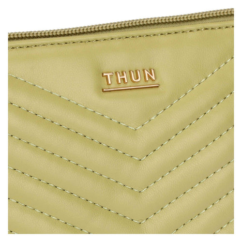 Trousse matelassé, verde pistacchio