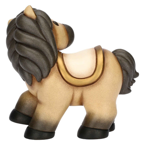 Cavallo Isabella in ceramica, grande