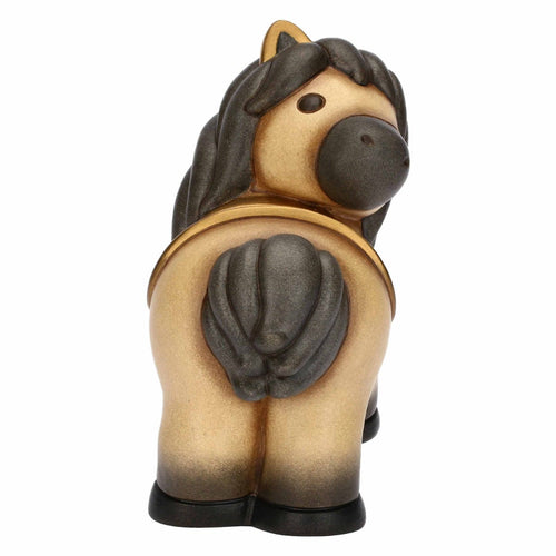 Cavallo Isabella in ceramica, grande