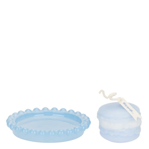 Candela macaron cloche gialla