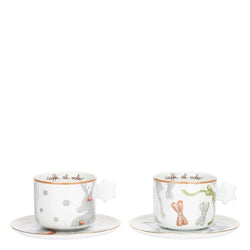 Set 2 tazze medie in porcellana Artemis