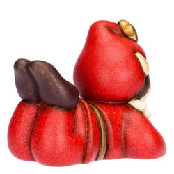 Elfo Birbo sognante in ceramica, piccolo