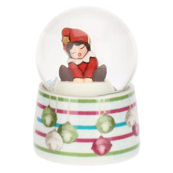 Boule de neige con elfo Birbo, piccola