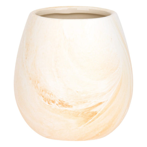 Portaspazzolini effetto marmo  Pure Elegance