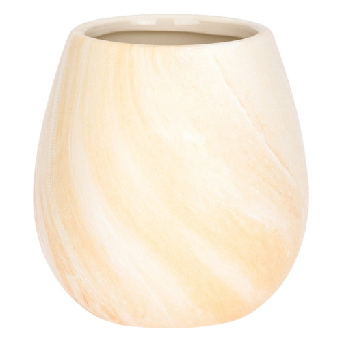Portaspazzolini effetto marmo  Pure Elegance