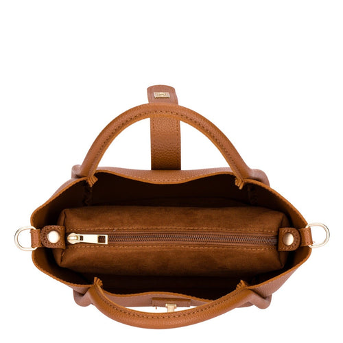Mini borsa con pon pon