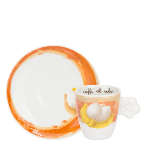 Set 6 Tazzine Espresso con piattino, Tulipani - THUN T13326653P00
