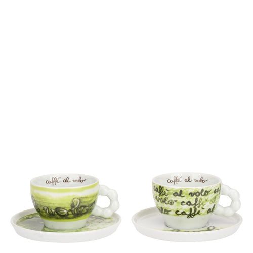 Set 2 Tazze Medie con Piattino, caffè al volo - THUN T13335654P00