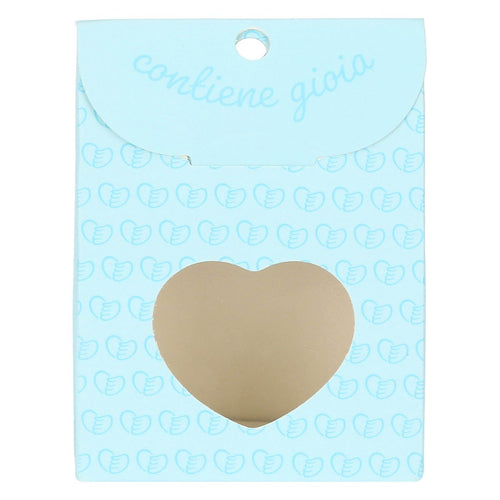 Cerimonia Solidale - scatolina azzurra con Filo d'Amore
