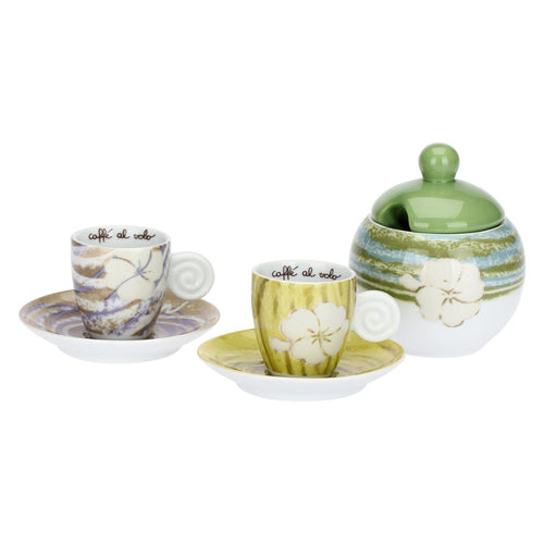 Set 2 tazzine con zuccheriera, Oasi - THUN T11632505P00
